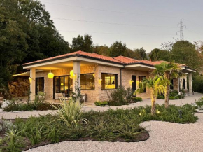 New Unique Stone Villa with Seaview, Pool and Garden